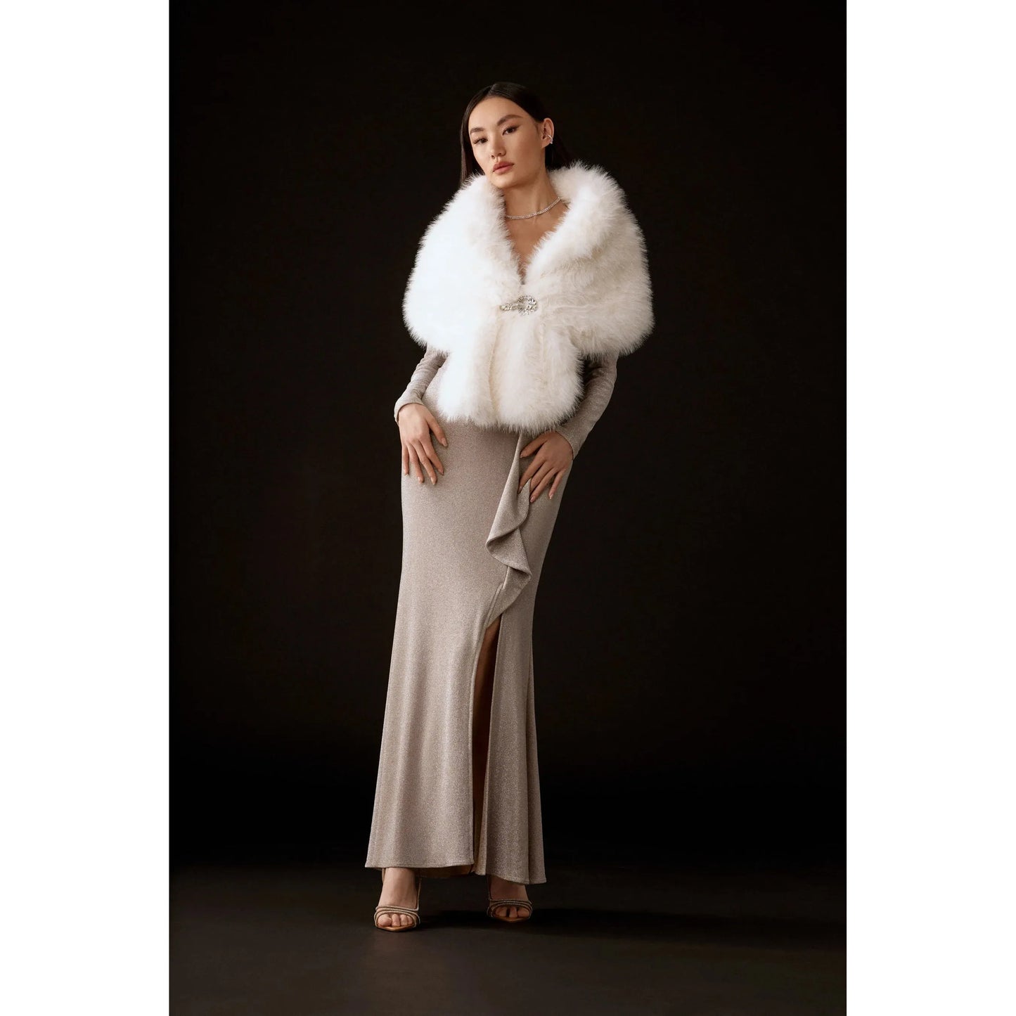 Joseph Ribkoff - Cream - Cape