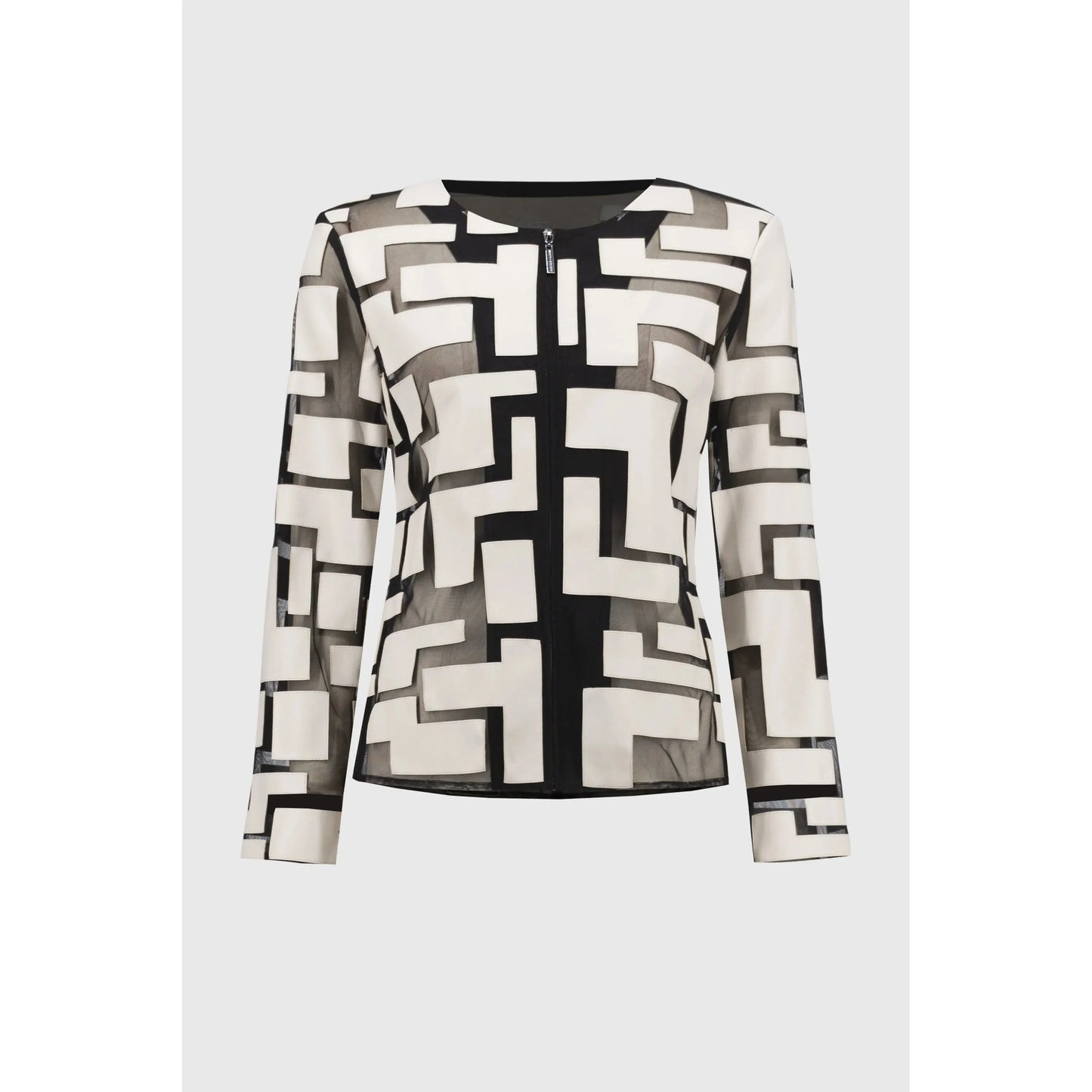 Joseph ribkoff - Jacket - Beige/Zwart