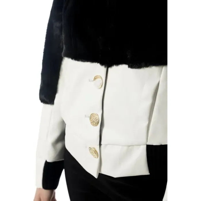 Elisa Cavaletti - Jas - Zwart - Cream