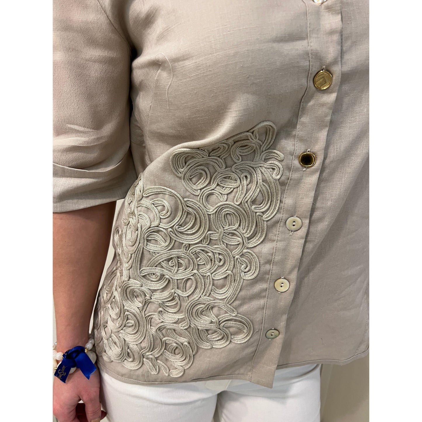 Elisa Cavaleti - Blouse - Beige