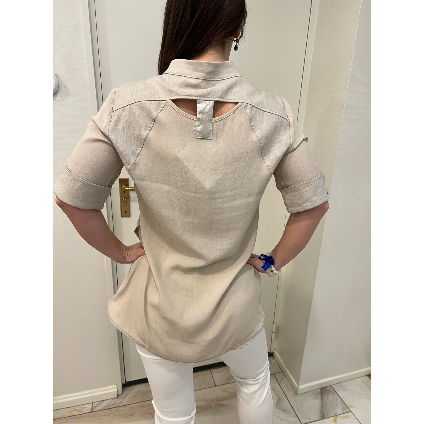 Elisa Cavaleti - Blouse - Beige