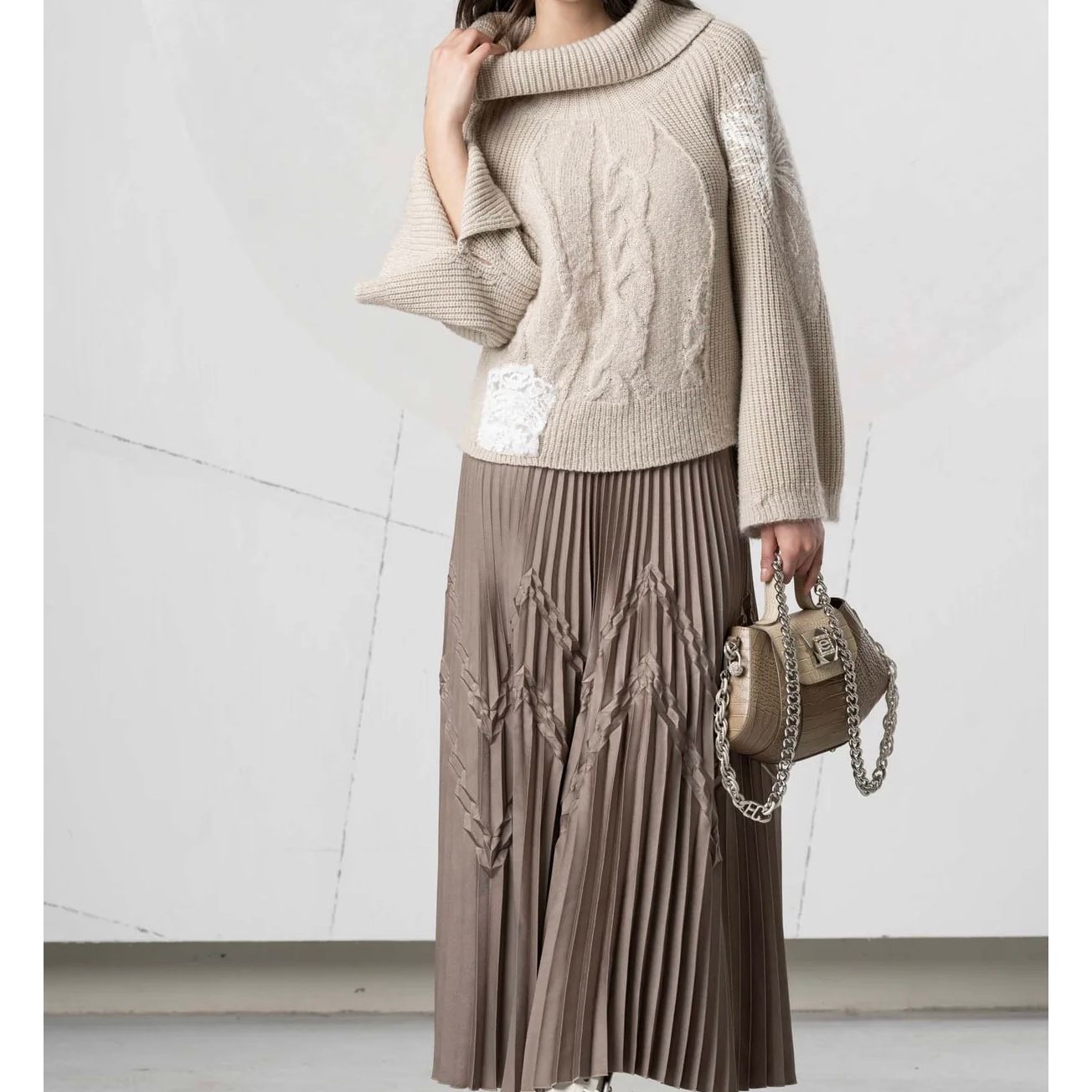 Elisa Cavaletti - trui - beige