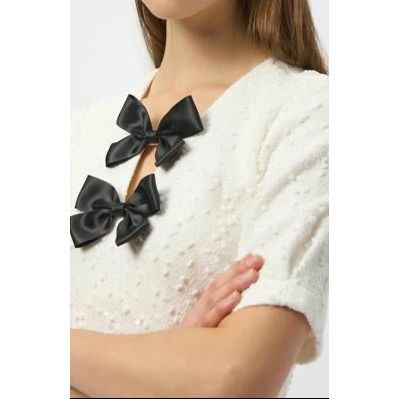 JOSEPH RIBKOFF - JURK - WIT/ZWART