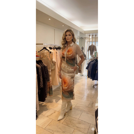 Gekleurde jurk & blouse | Elisa Cavaletti