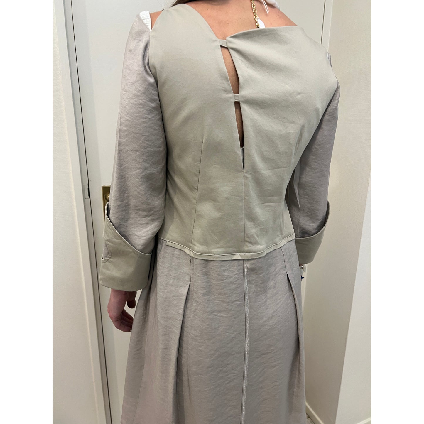 Elisa Cavaletti - Jurk - beige - wit