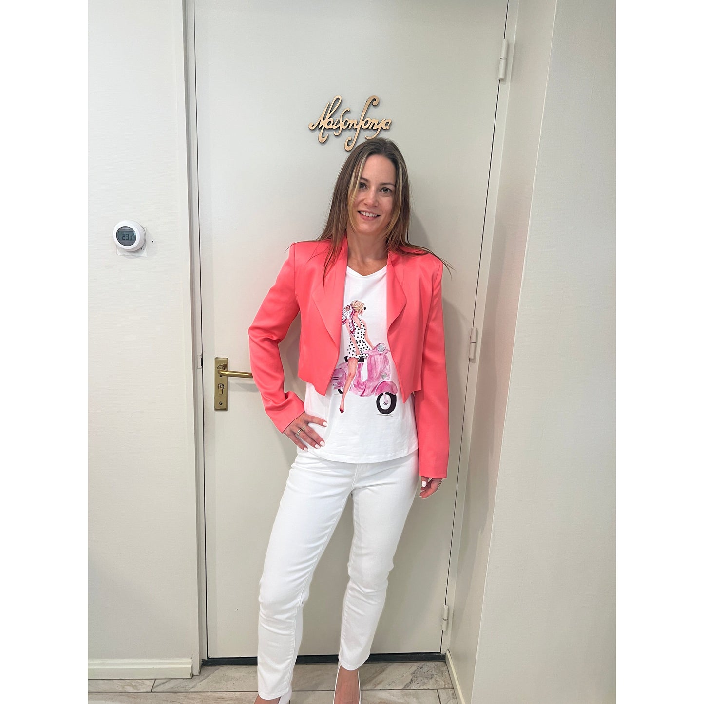 Nenette - blazer - roze