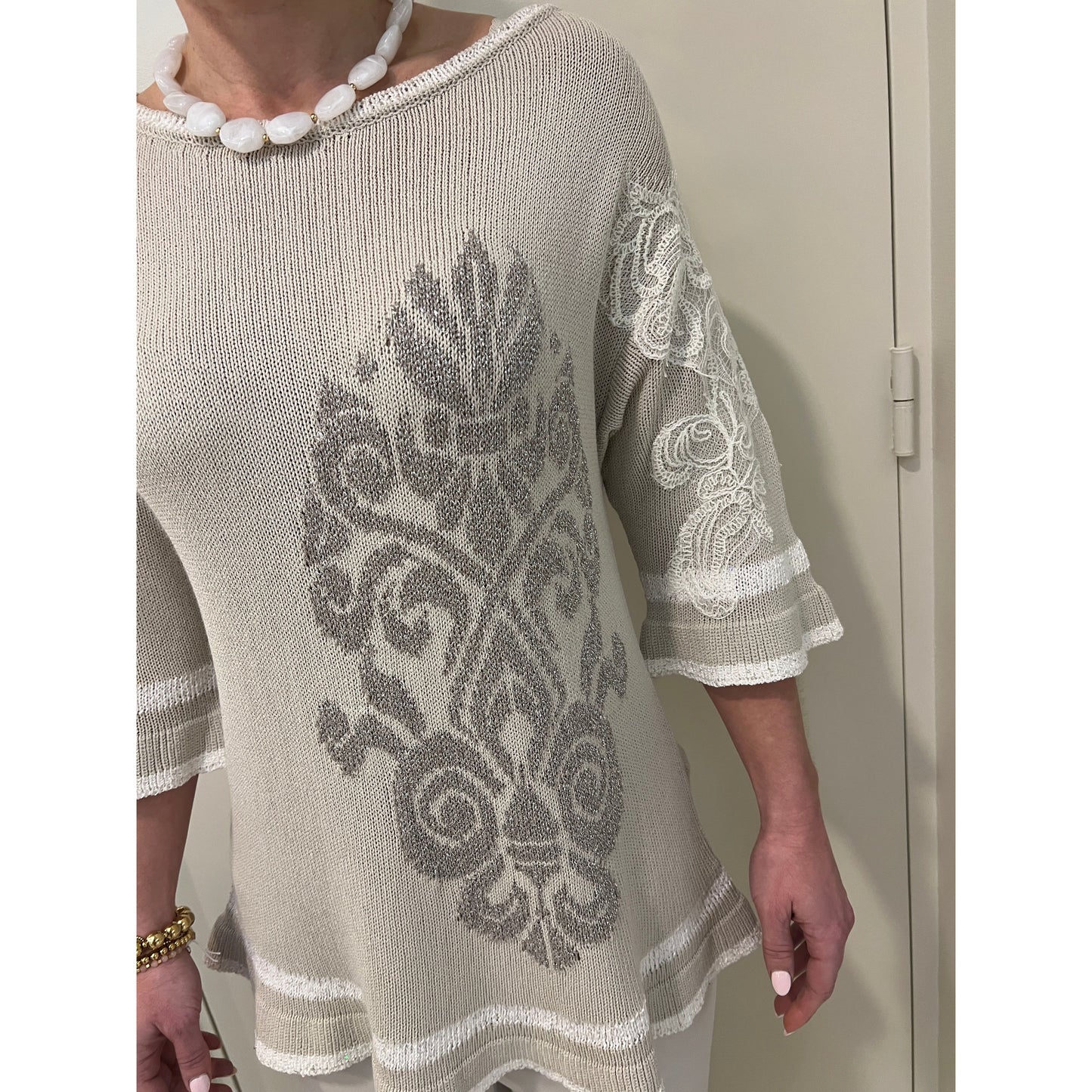 Elisa Cavaletti - Top - Beige