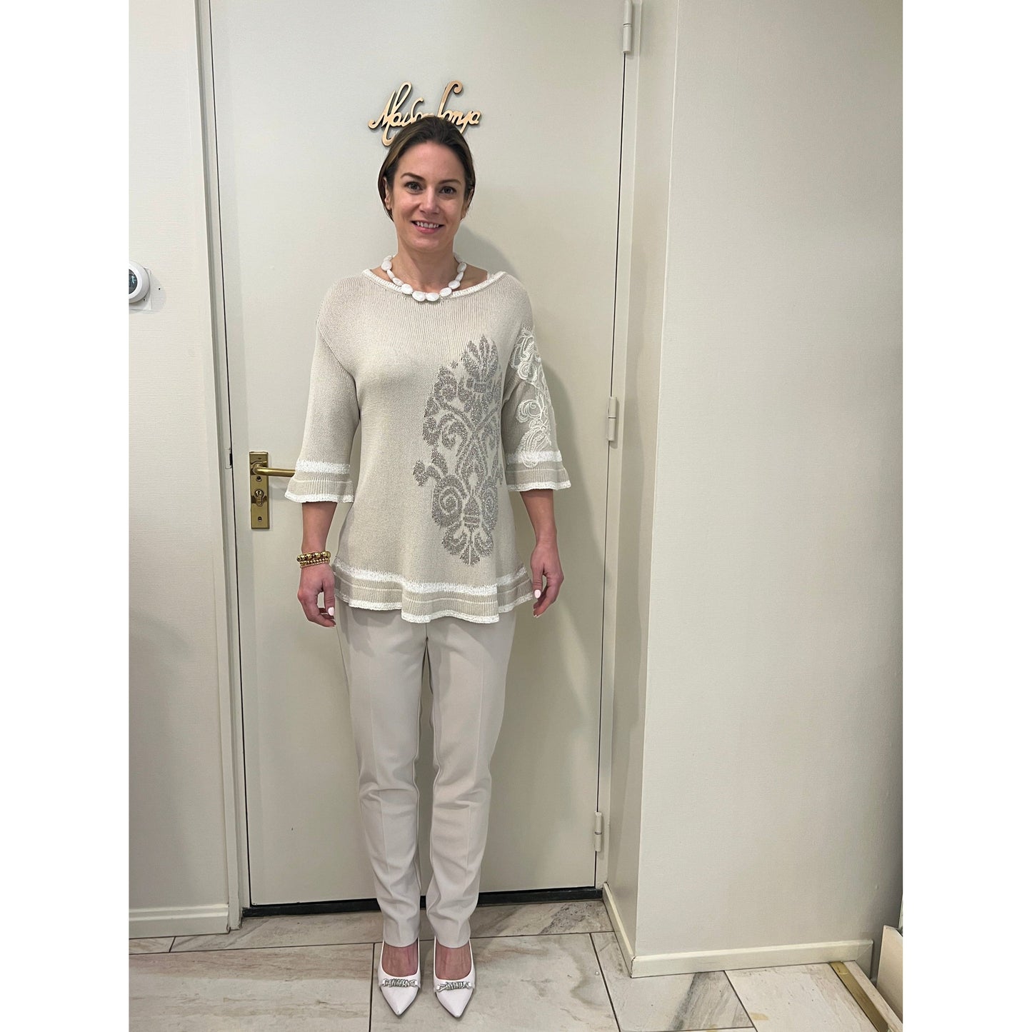 Elisa Cavaletti - Top - Beige