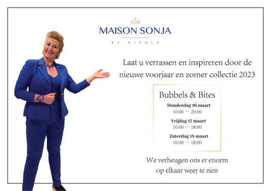 Uitnodiging Bubbels & Bites Fashion Store Heerlen