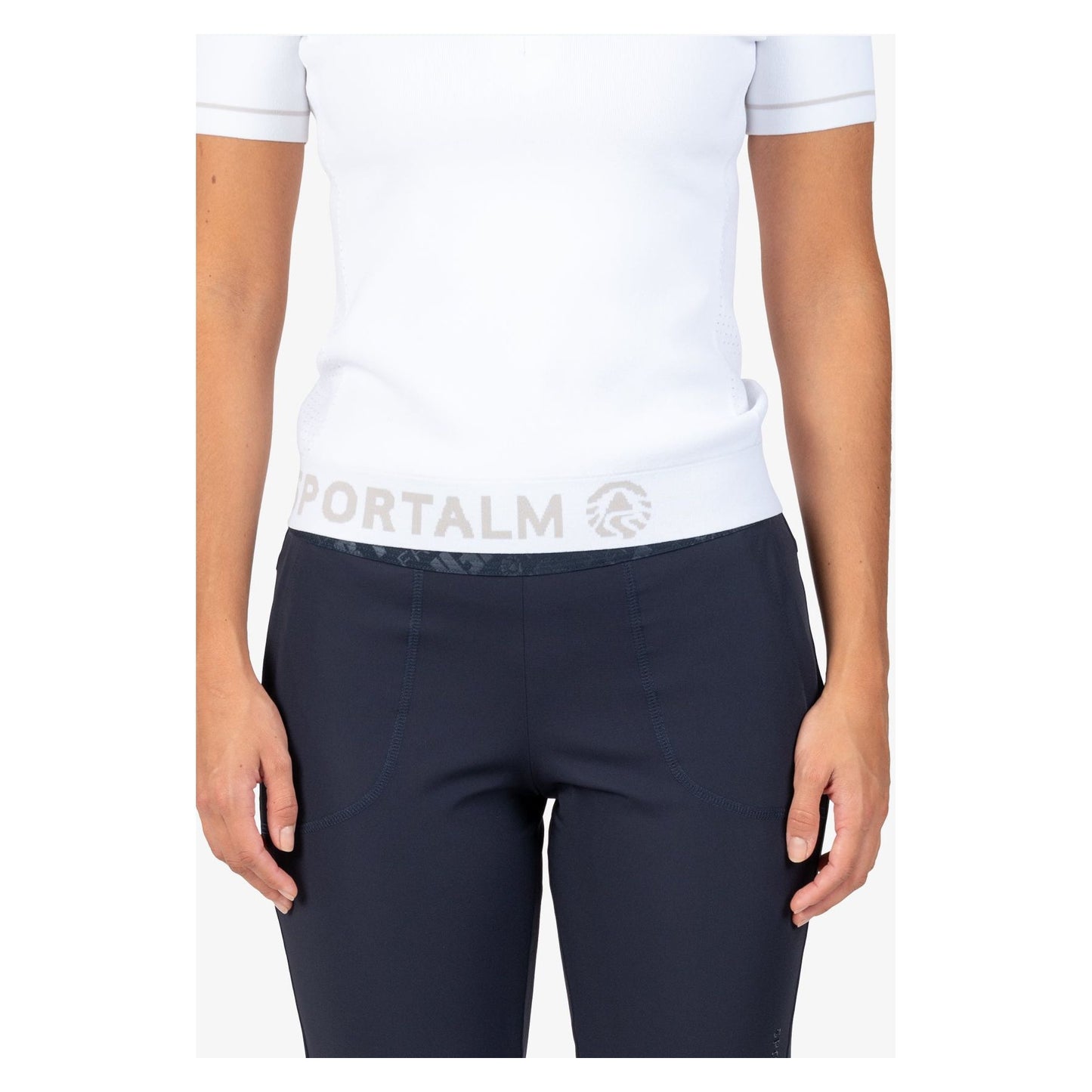 Sportalm - Polo - Wit - Blauw