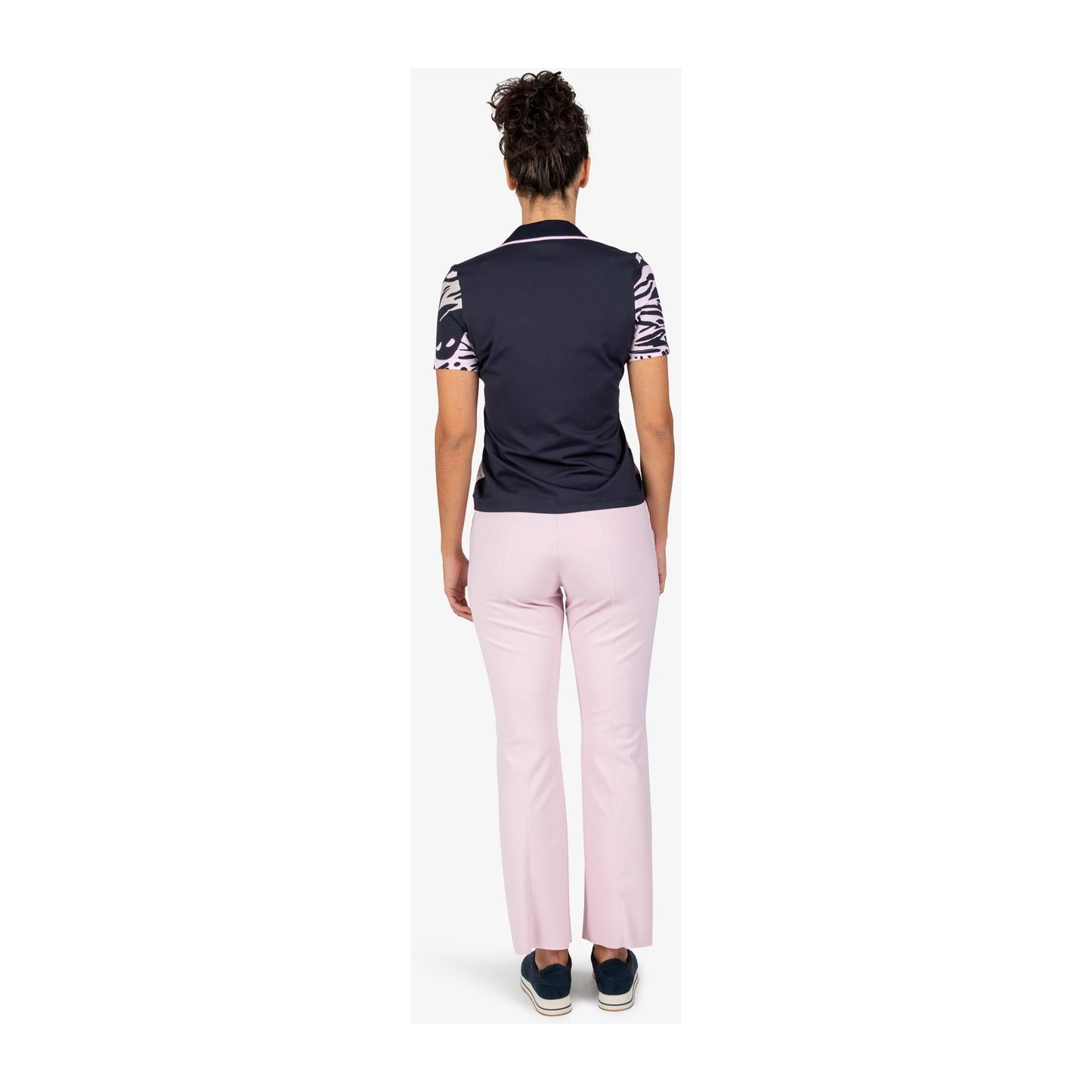 Sportalm - Polo - Donker blauw - roze