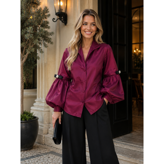 Blouse | Mauve | Joseph Ribkoff