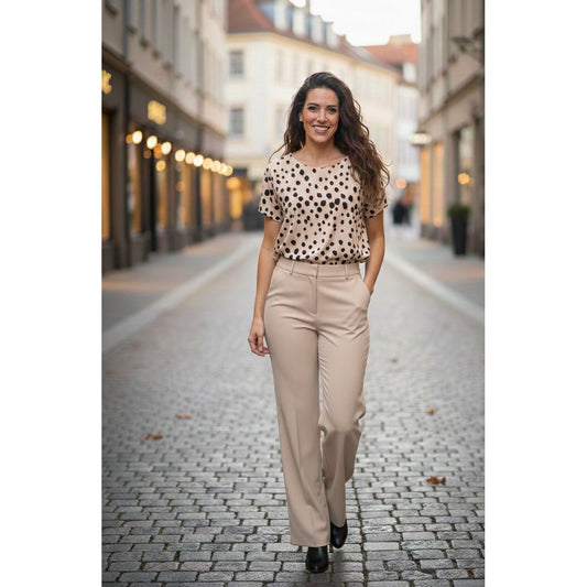 Leo & ugo shirt beige