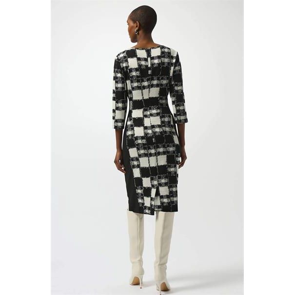 Joseph ribkoff - jurk - zwart wit