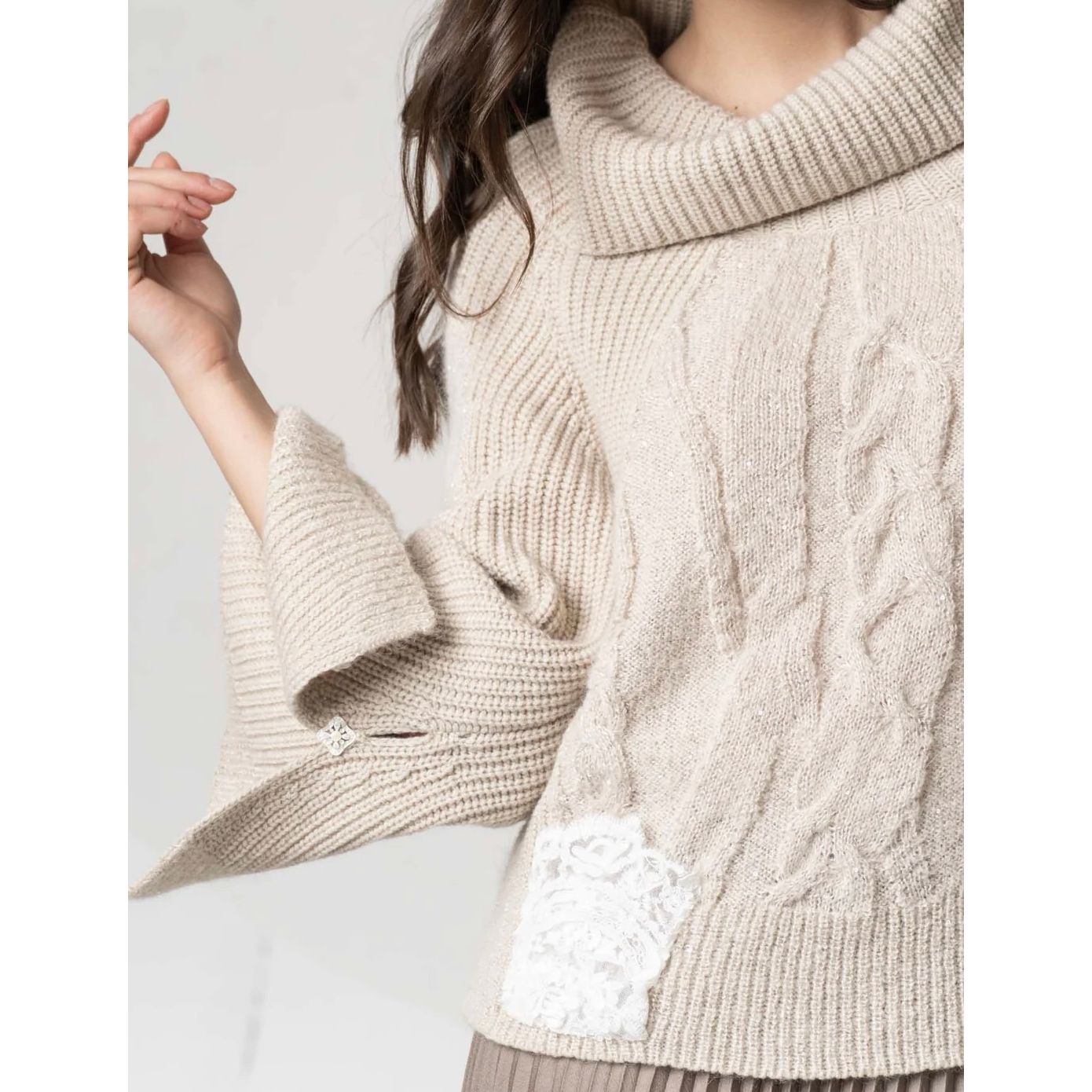 Elisa Cavaletti - trui - beige