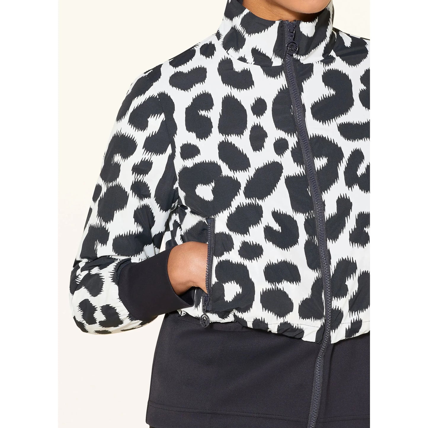Sportfilm - jacket - zwart wit donkerblauw