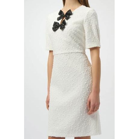 JOSEPH RIBKOFF - JURK - WIT/ZWART