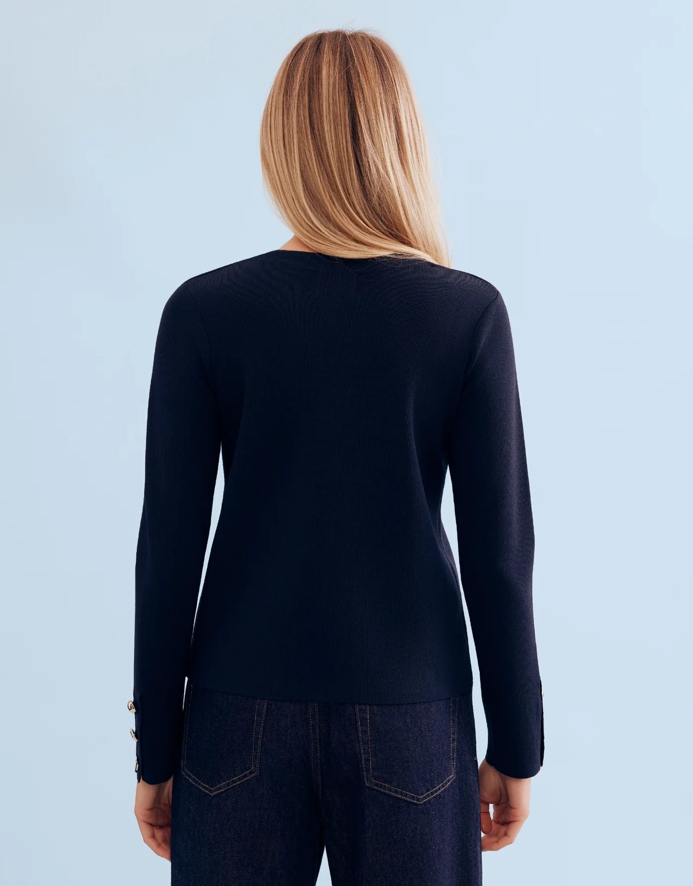 Leo & ugo vest blauw