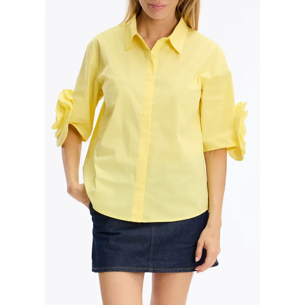 Leo & ugo blouse geel