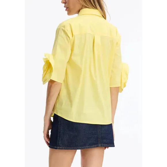 Leo & ugo blouse geel