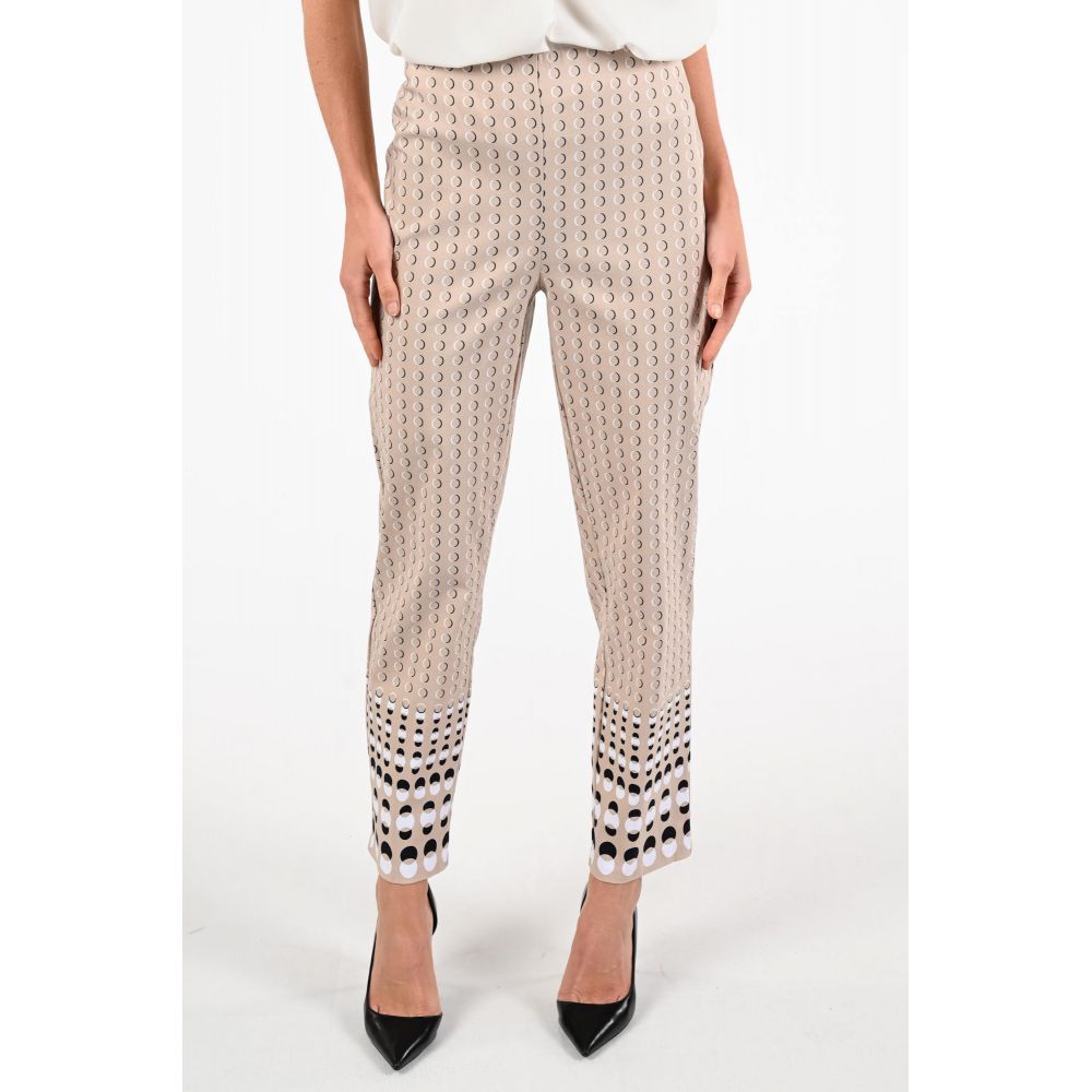 Broek beige met patroon | Joseph Ribkoff