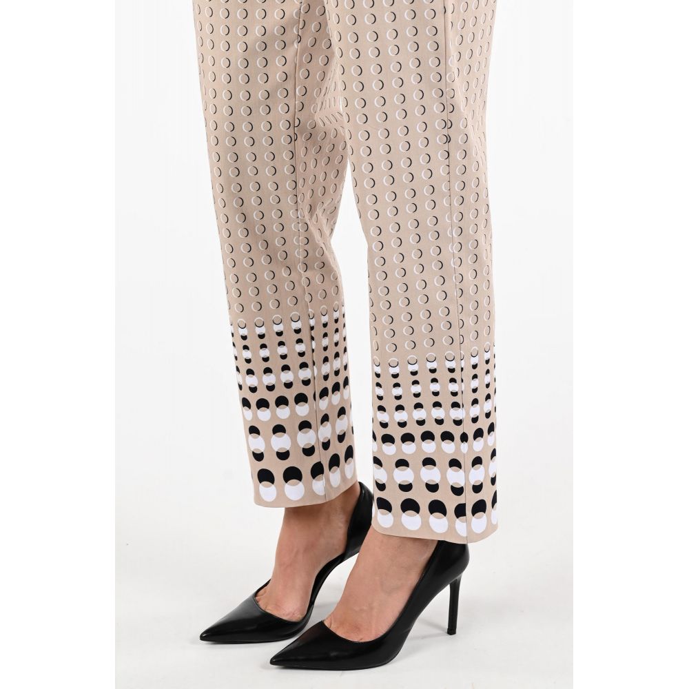 Broek beige met patroon | Joseph Ribkoff