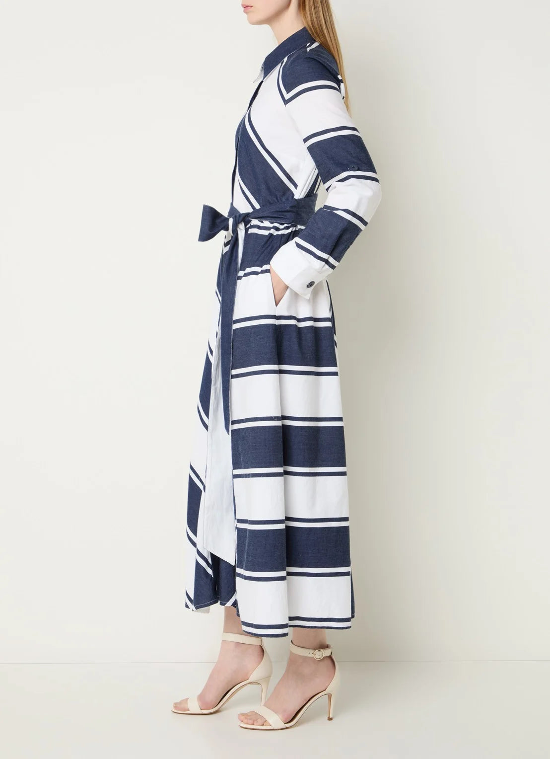 Gestreepte jurk  | Joseph Ribkoff