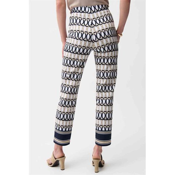 Broek beige met patroon | Joseph Ribkoff