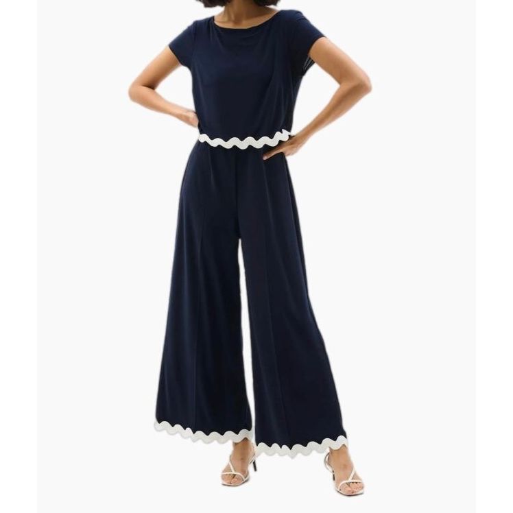 Jumpsuits | blauw met wit | Joseph Ribkoff