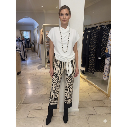 Broek met patroon | Joseph Ribkoff