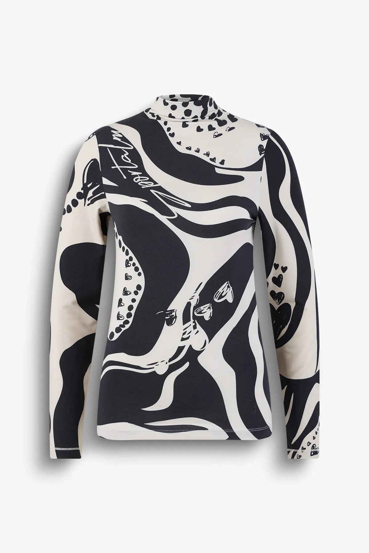 Longsleeve rood met wit | Sportalm