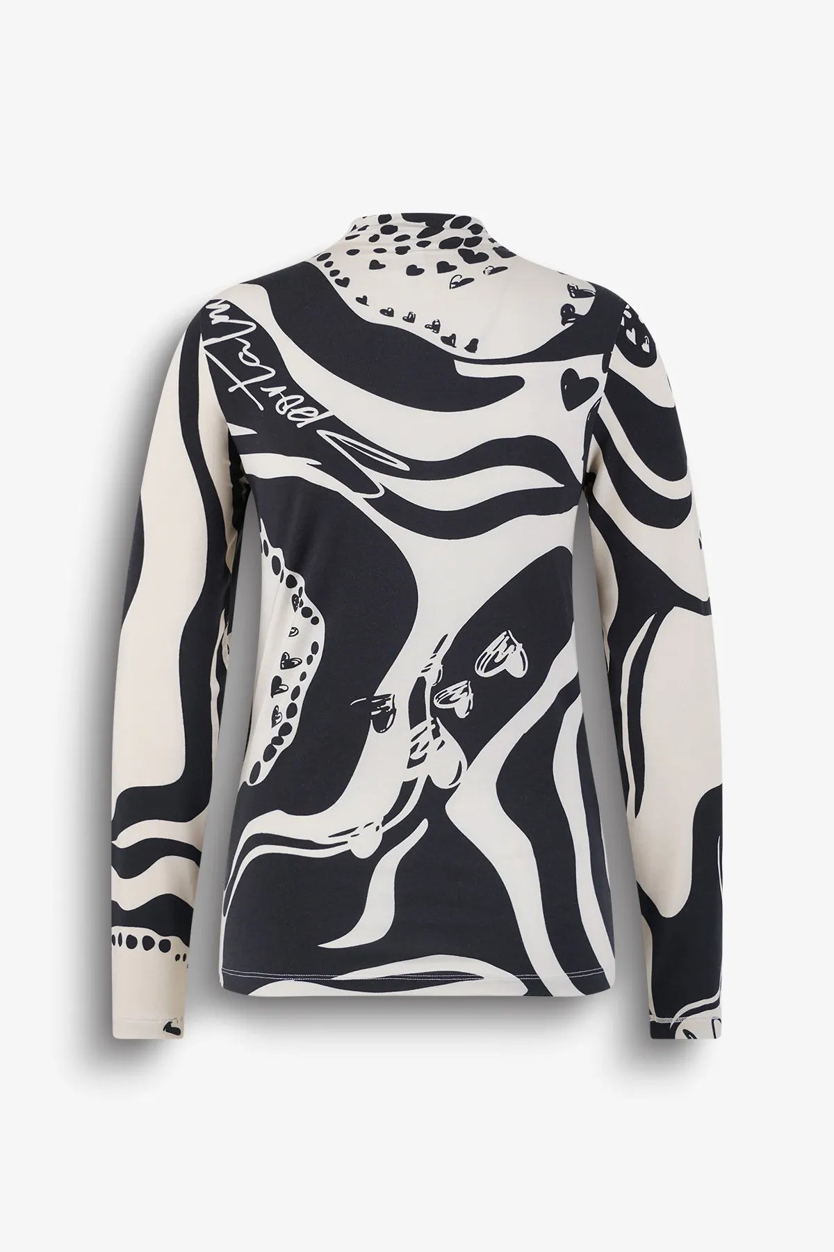 Longsleeve rood met wit | Sportalm