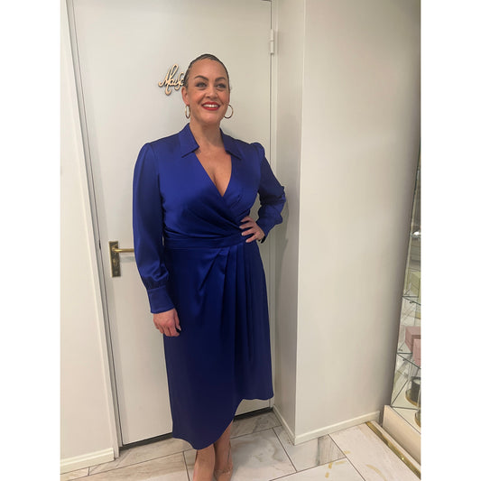 Linea Raffaelli - blauw - jurk