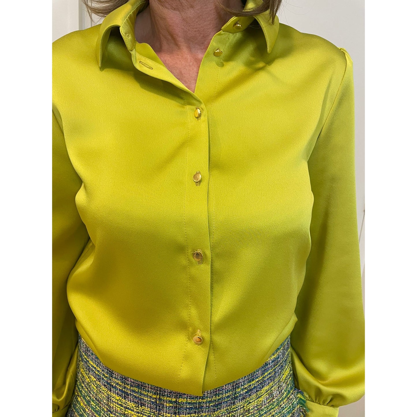 Raffaelli - Blouse - Soft lime