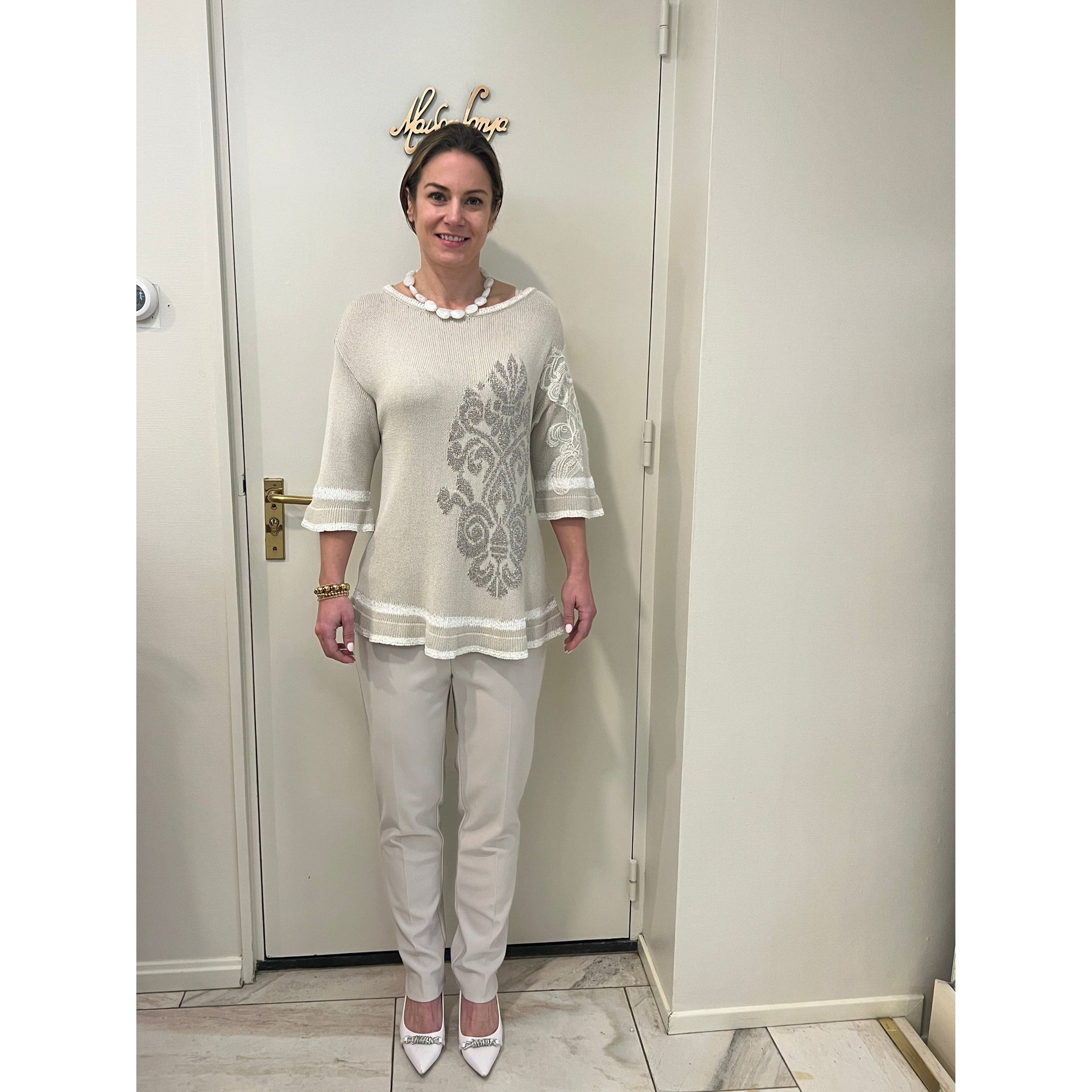 Elisa Cavaletti - Top - Beige
