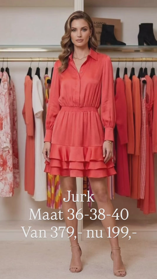 Jurk pink | Raffaelli